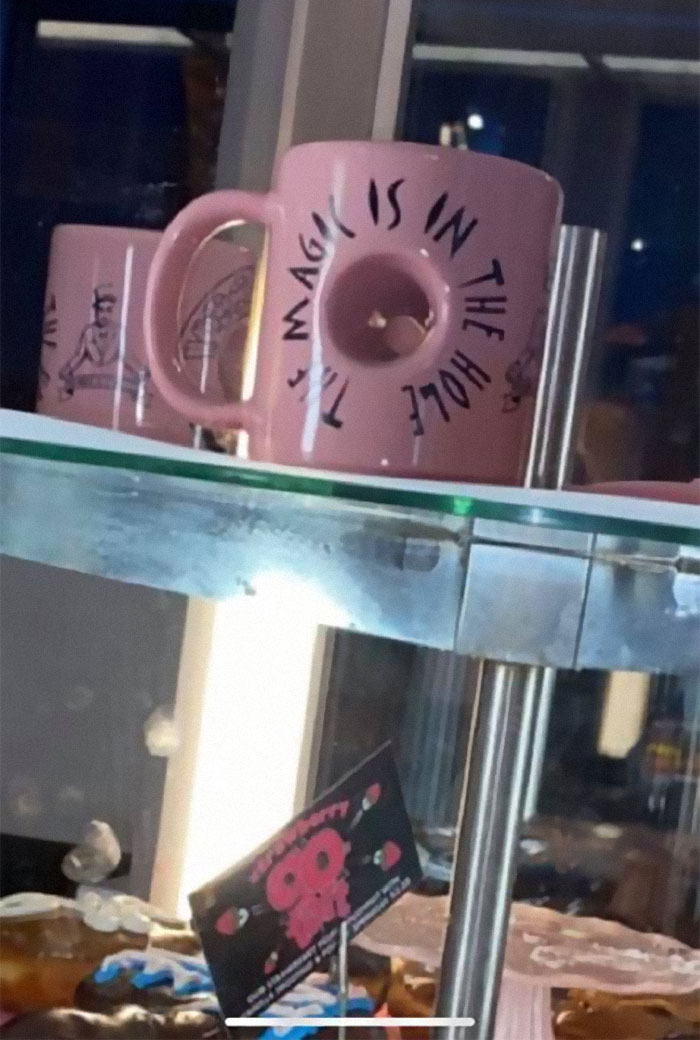 Was At Voodoo Doughnuts And Was Thinking About Buying A Mug, And Then I Thought Of This Group And How The Hell Would I Clean It Properly?! Maybe It’s Just For Decor