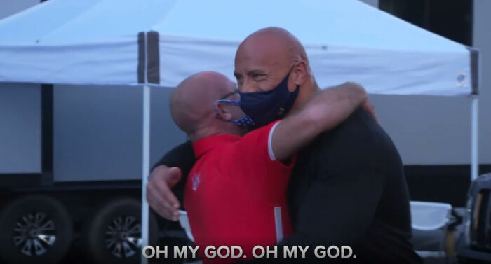 The Rock Gifts A $30k Truck To The Man Who Took Him In As A Homeless Teen And "Changed His Life’s Trajectory”