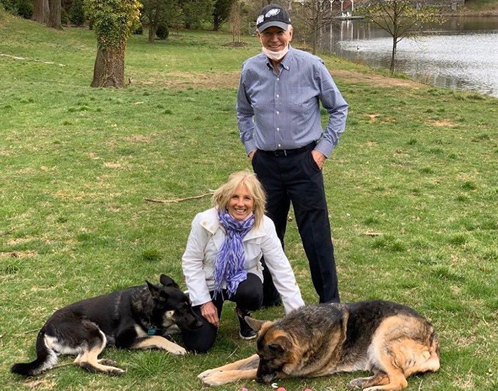 Major Biden, First Rescue Dog In The White House, Had A Virtual “Indoguration” That Attracted 10,000 Viewers
