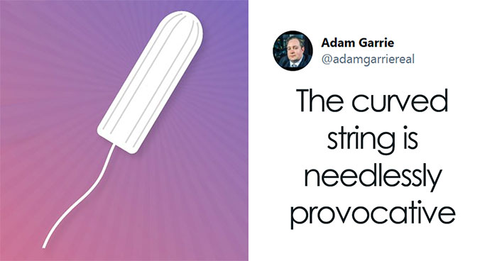 Man Probably Thinks He’s Protecting Society’s Purity By Commenting On A Tampon Image, Makes A “Fool” Of Himself