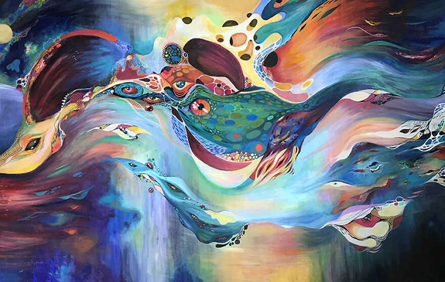 My Paintings Explore The Relationship Between Me And The World I Live In And The Constant Metamorphosis Of What I Perceive As Real. My Paintings Explore The Relationship Between Me And The World I Live In And The Constant Metamorphosis Of What I Perceive As Real.