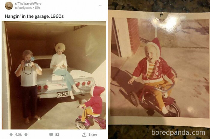 Saw This Photo Posted Here.. Noticed I Have The Photo The Grandmother Took That Day. (Bought At An Antique Shop Years Ago In Phx)