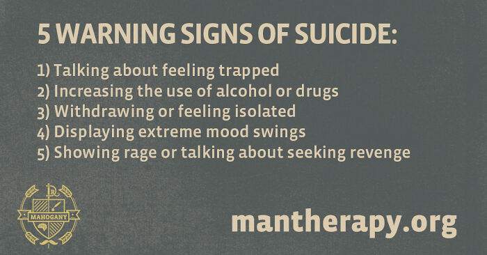 Know The Warning Signs Of Suicide