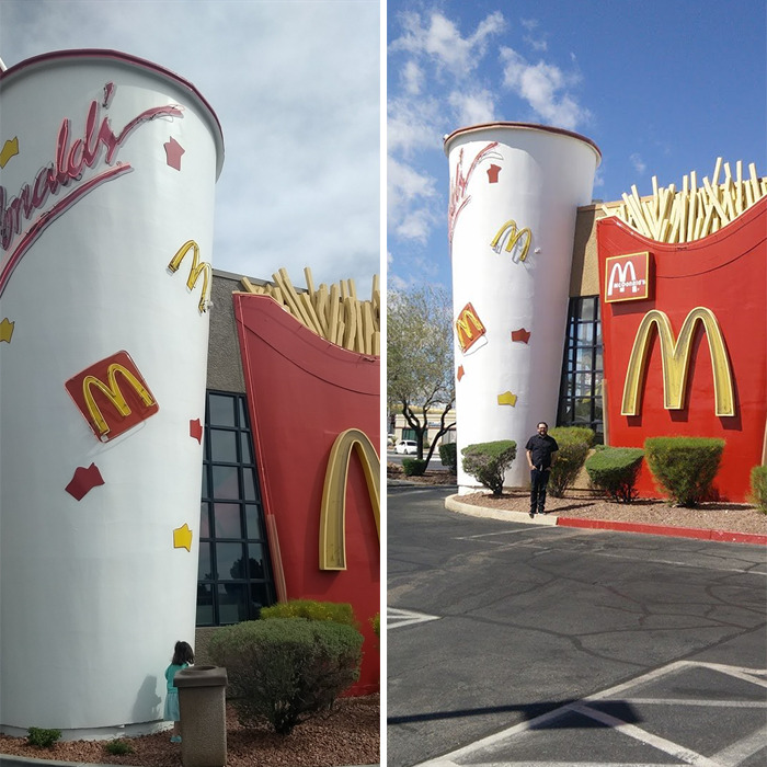 Giant Fries And Oda McDonald's (Date Unknown) Las Vegas, Nv
