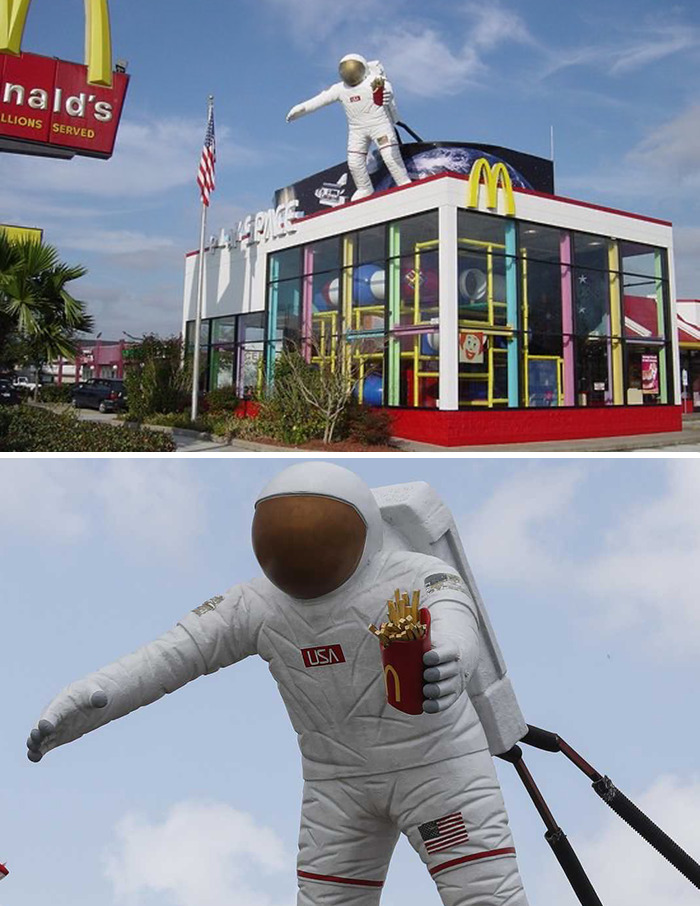 Astronaut McDonald's (Date Unknown) Houston, Tx - Near Nasa Space Center Houston