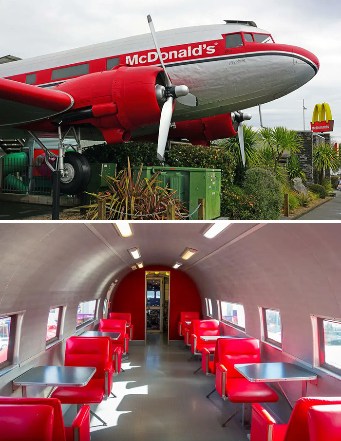 Airplane McDonald's (1990) Taupo, New Zealand
