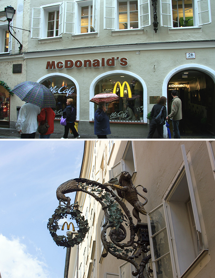 Getreidegasse McDonald's (Date Unknown) Salzburg, Austria