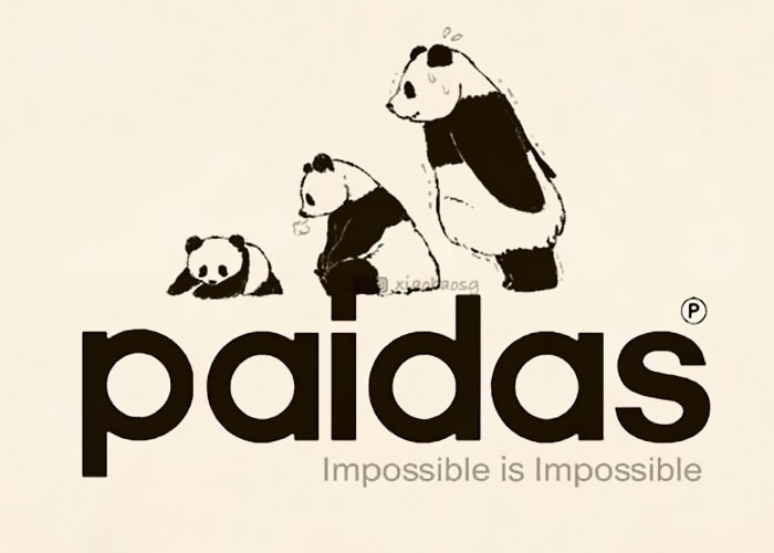 I Make Famous Logos Look More Entertaining By Adding Pandas To Them (18 Pics)