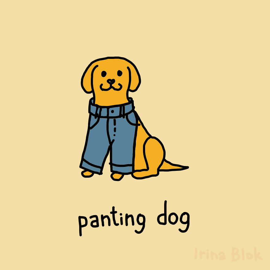 Panting Dog