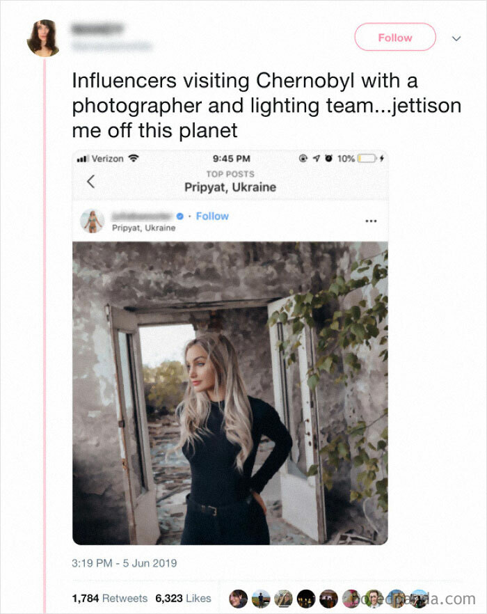 Influencers Visiting Chernobyl With A Photographer And Lighting Team