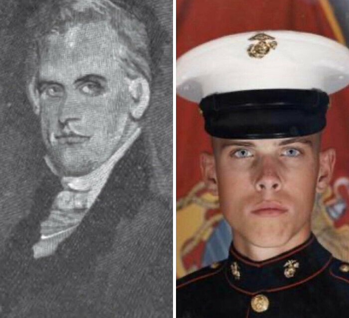 How My Dad And His 5th-Great Grandfather, Born Nearly 240 Years Prior, Compare