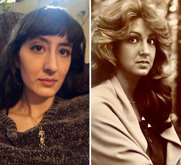 I’m Half Arab-Amazigh (Dad’s Side) And My Mom Is Italian American. I Get Told I Look A Lot Like My Mom. I Mostly Think We Have The Same Eyes!