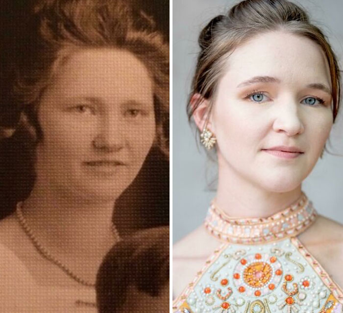 My Norwegian Great-Grandmother And I Favor Quite A Bit. According To My Test (And Genealogy Maps) My Scandinavian Roots Are Only 26%, But Her Genes Must’ve Been As Strong As Her Back!