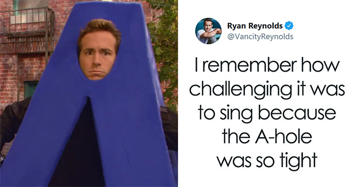 The Fact That Ryan Reynolds Once Wore An ‘A-Hole’ Costume On ‘Sesame Street’ Resurfaces
