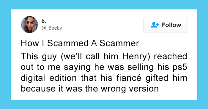 Scammer ‘Sells’ This Disabled Woman A PS5 For $450 And Never Sends It, So She Decides To Mess Up His Life