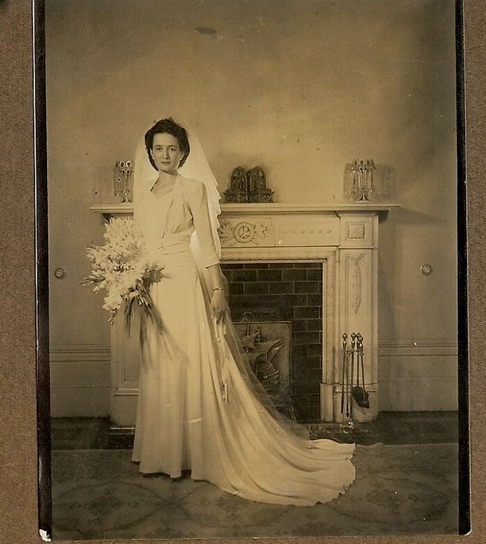 My Grandmother, Lella Margaret Meurer (Nee Williams), Australia, 1940s, I Have Many Photos Of Her Looking Like She Should Be A Model, And I Treasure Her Wedding Photo.