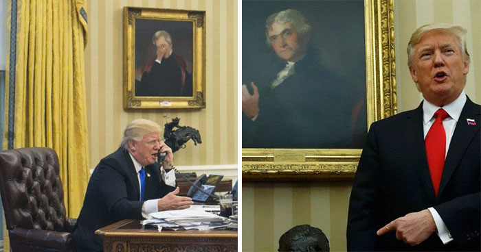 “Peculiar Goings On In The Artwork At The White House” (9 Pics)