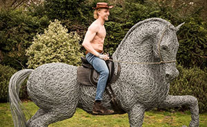 Sculptor Uses Industrial Metal Wires To Create Amazing Animal Sculptures (37 Pics)