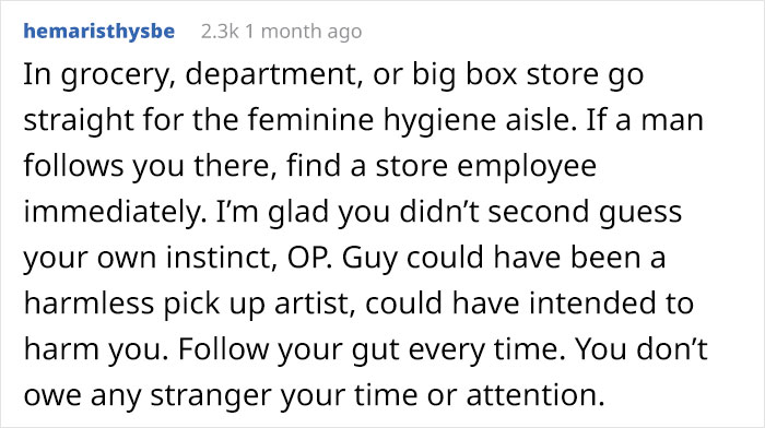 Woman Avoids A Creepy Stalker By Following Safety Tips She Found On Reddit