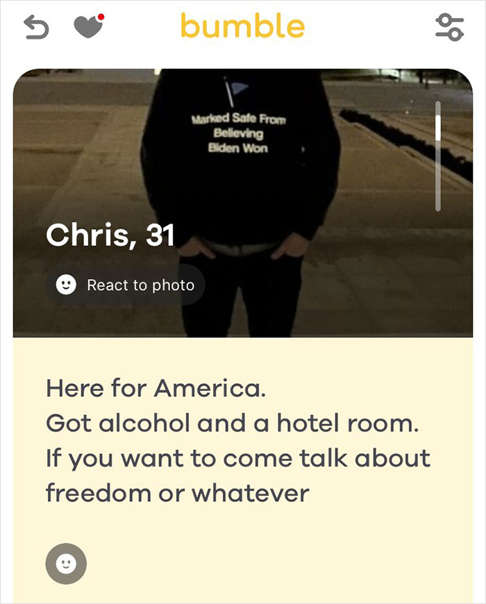 Women Are Trolling Capitol Rioters By Matching With Them On Dating Apps Just To Send Their Info To The FBI