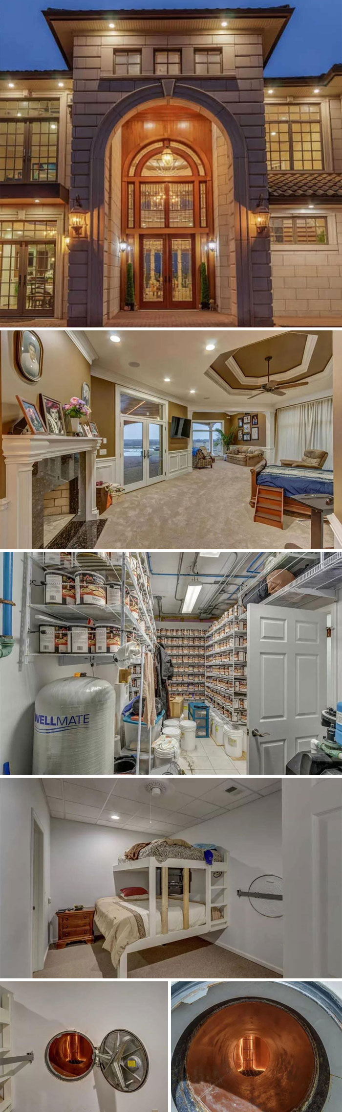 The Strawberry Bunker Home. 14,500