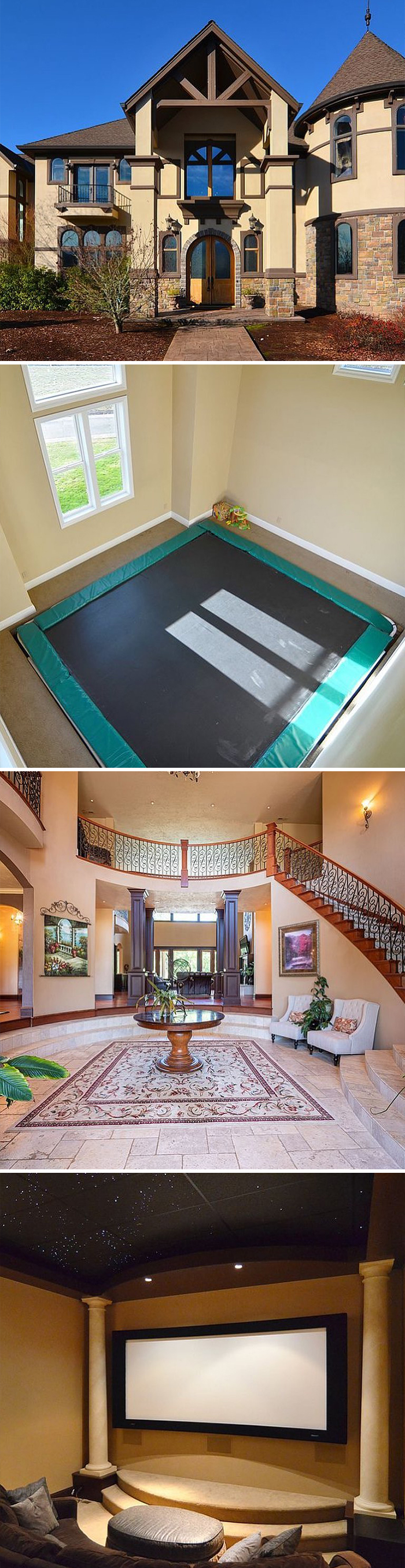 This Home Has A Built In Trampoline. $1,699,000