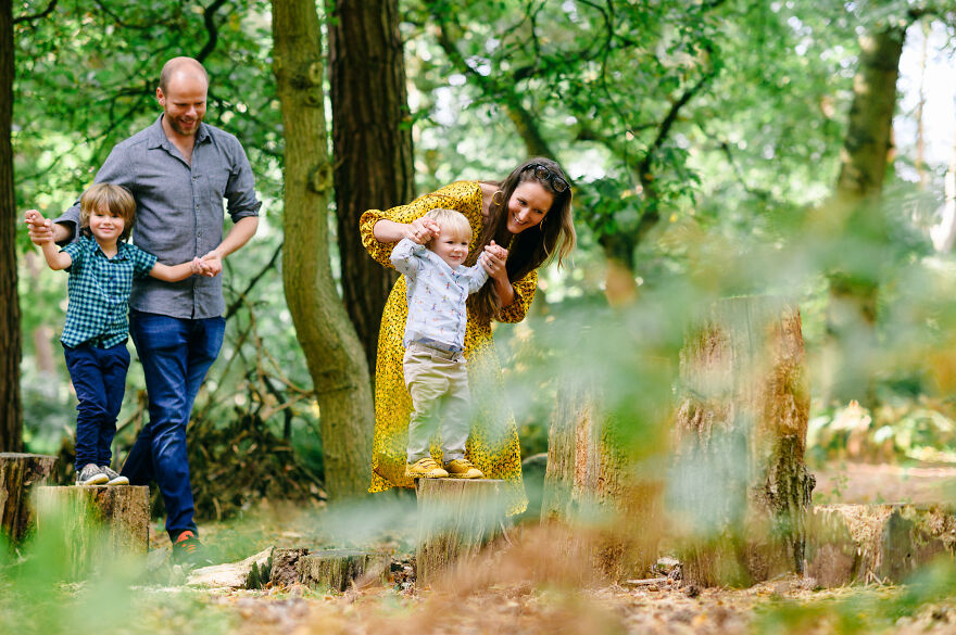 I Photographed A Family Session At Abbeywood Estate Cheshire