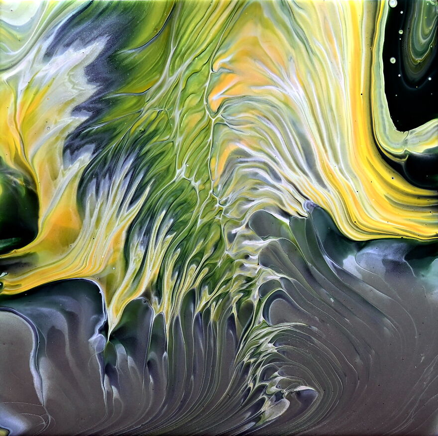 Acrylic Pouring Lessons With Marina ~ Straight Pour ~ Fluid Art