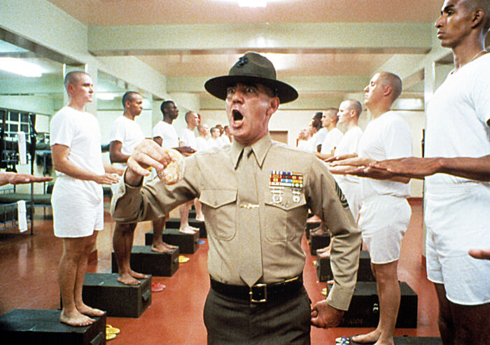 R. Lee Ermey As Gunnery Sergeant Hartman In 'Full Metal Jacket' (1987)