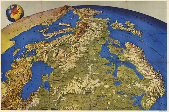 Europe Seen From Russia (Made In The 1950s)