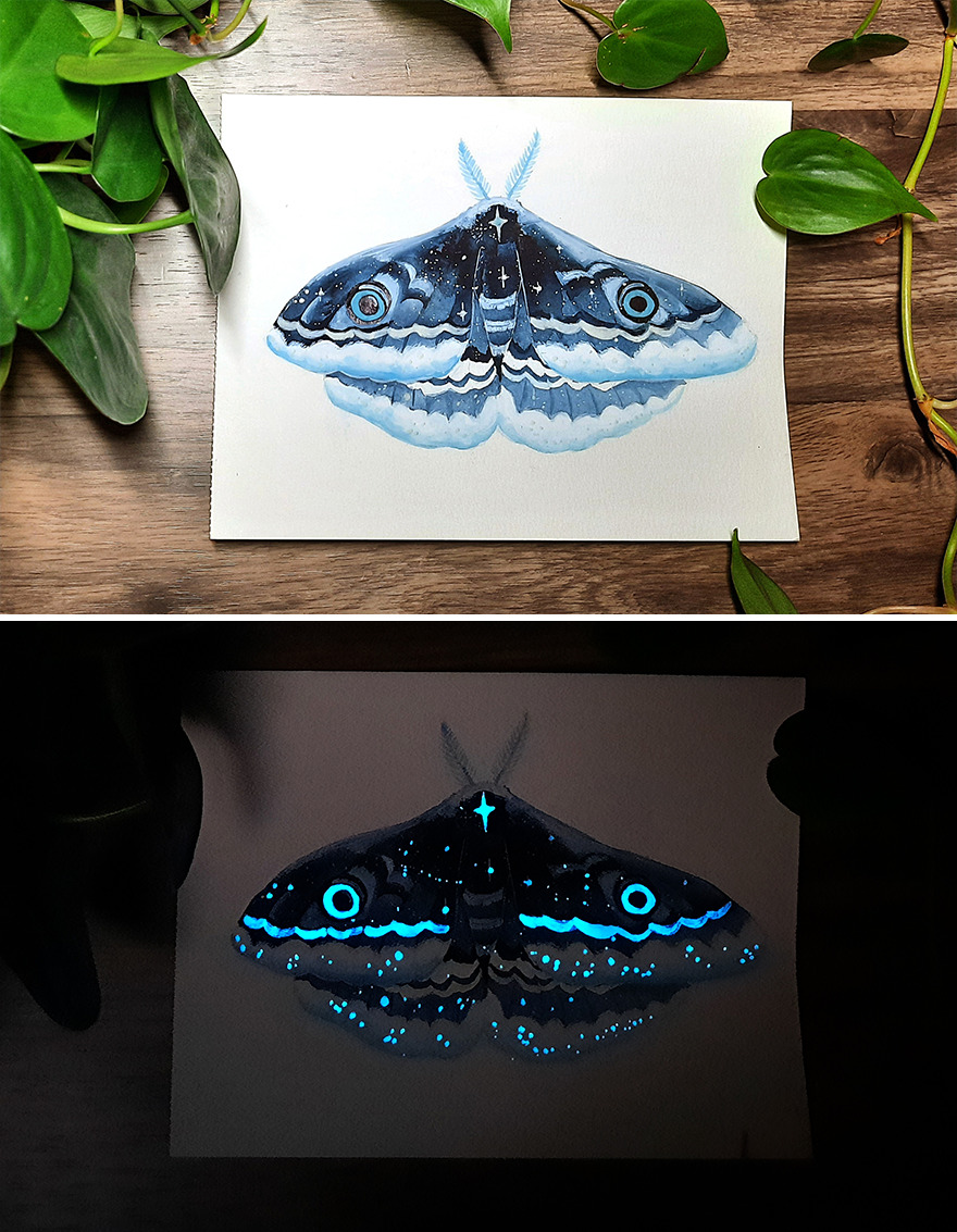 Glowy Moth