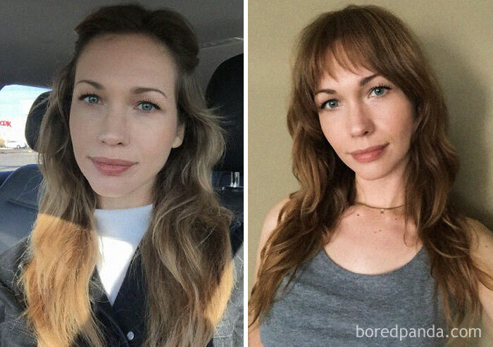 Bangs Or No Bangs? Getting A Cut Soon And I Can't Decide If I Want To Grow Them Out Or Trim Them. Thanks For Your Help