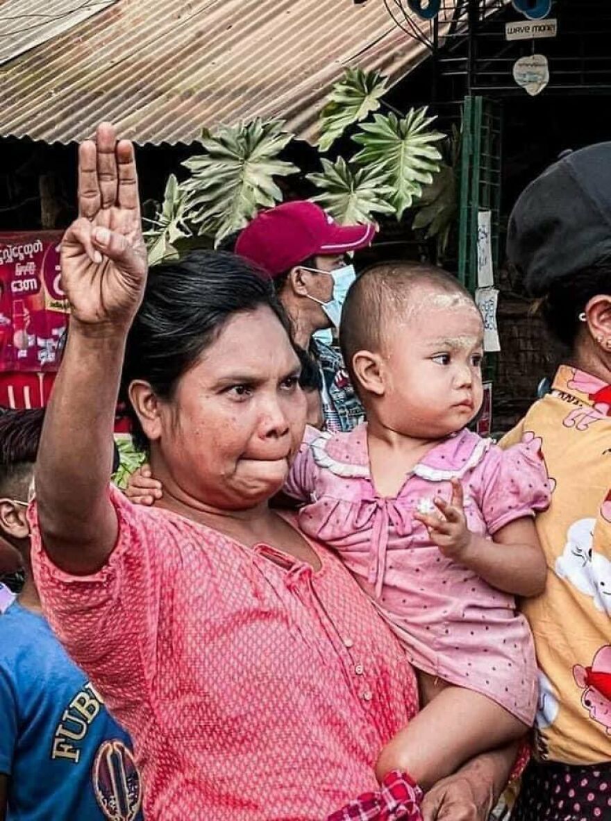 10 Most Powerful Photos Of The Myanmar Protests 10 Most Powerful Photos Of The Myanmar Protests