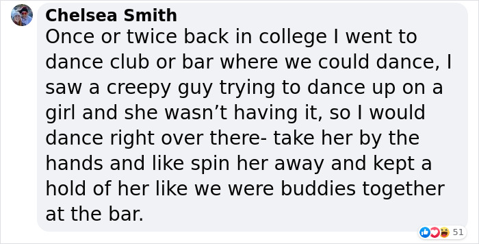 Guy Saves A Girl From A Creep By Pretending To Know Her And This Situation Illustrates A Big Problem