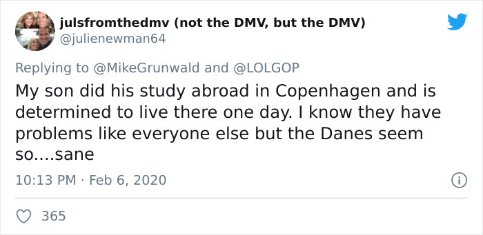 Person Compares The Danish Parliament To The US Congress, Illustrates How Different These Two Are