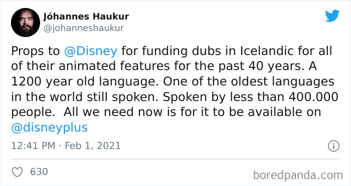 Disney+ Launched In Iceland Without Icelandic Dubbing, People Didn’t Like It So Much That Their Minister Sent A Letter To Disney About It