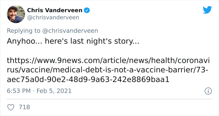 Elderly Man Is Denied A COVID Vaccine Because Of His $243 Medical Debt - This Journalist Steps In And Gets Things Right