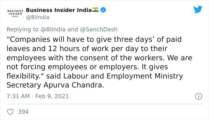 People Are Saying India's Idea Of 4-Day Work Week Is 'Rubbish' As They Expect People To Work 12 Hours Per Day