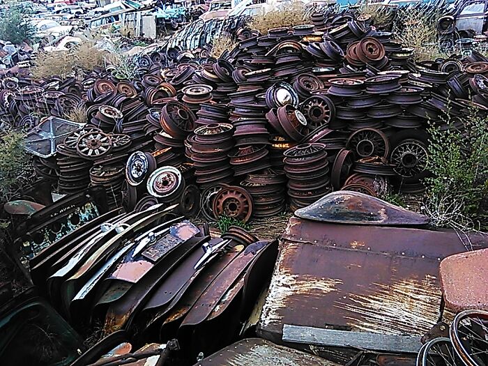 Wrecking Yard Photos I Took In 2014, Sadly, The Place Is Long Gone