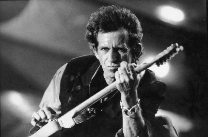 Til In 1978, Rolling Stones Guitarist Keith Richards Was Convicted Of Heroin Possession In Canada Where He Was Ordered By The Judge To Play A Benefit Concert At The Canadian National Institute For The Blind