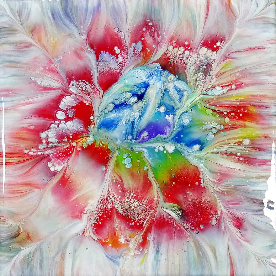 I Failed 1,2,3,4,5 Times To Get This Beautiful Flower ~ Acrylic Pour Painting I Failed 1,2,3,4,5 Times To Get This Beautiful Flower ~ Acrylic Pour Painting