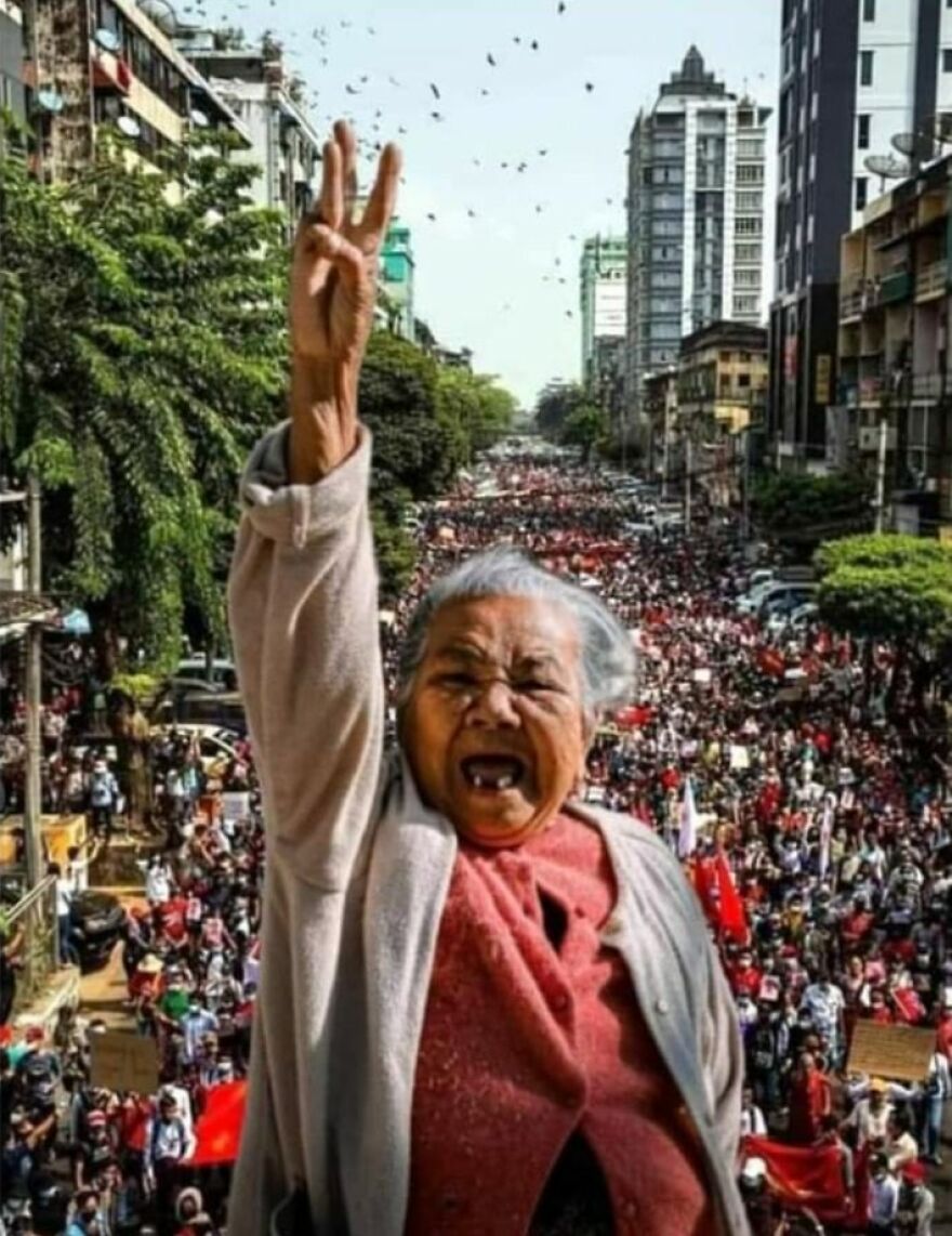 10 Most Powerful Photos Of The Myanmar Protests 10 Most Powerful Photos Of The Myanmar Protests