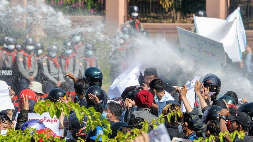 10 Most Powerful Photos Of The Myanmar Protests 10 Most Powerful Photos Of The Myanmar Protests