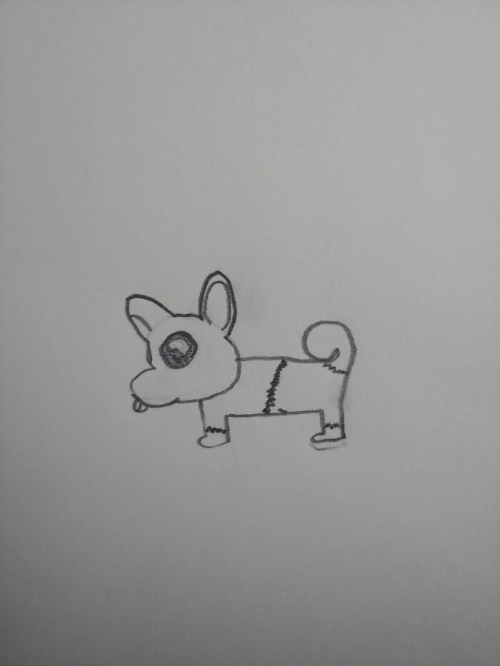 It's Supposed To Be A Corgi Wearing Clothes