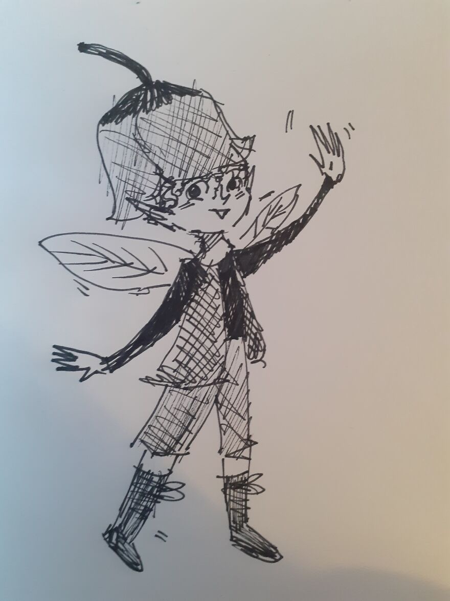 A Little Elf Boy I Drew The Other Day :)