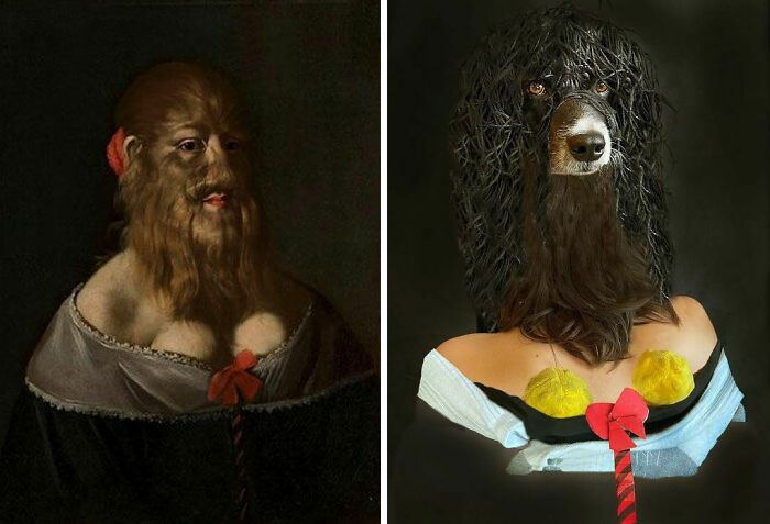 Barbara Van Beck, 1650 By Unknown Artist vs. Finnegan Van Dorman, 2020