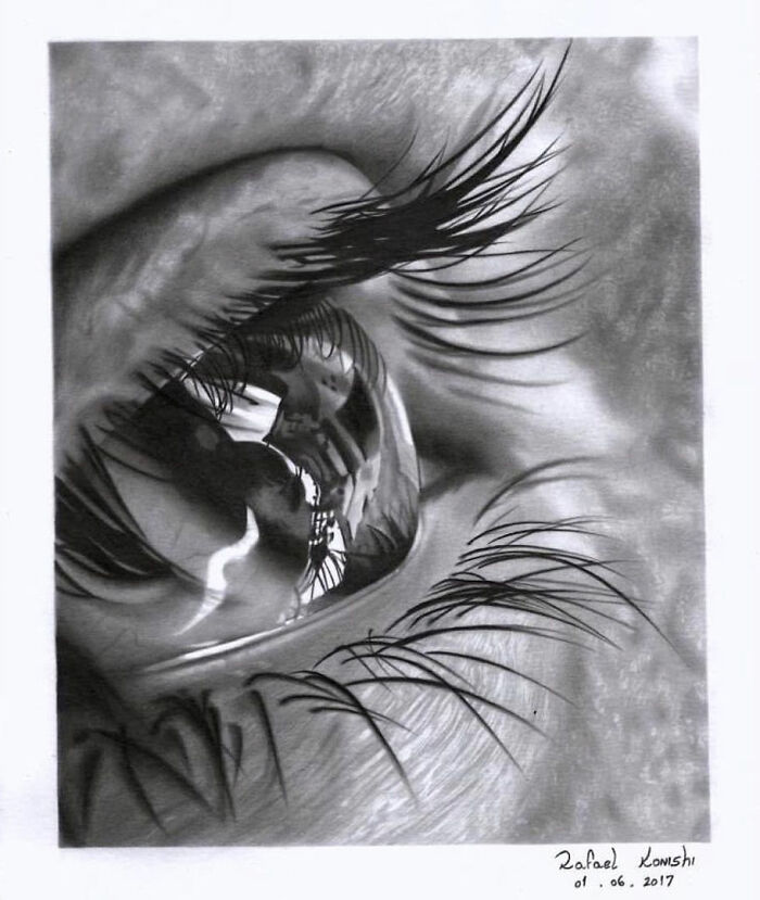 Brazilian Artist Makes Realistic Drawings Using Only A Pencil