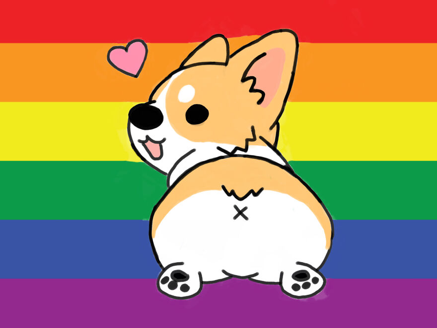 I Created 10 Digital Drawings To Support Pride