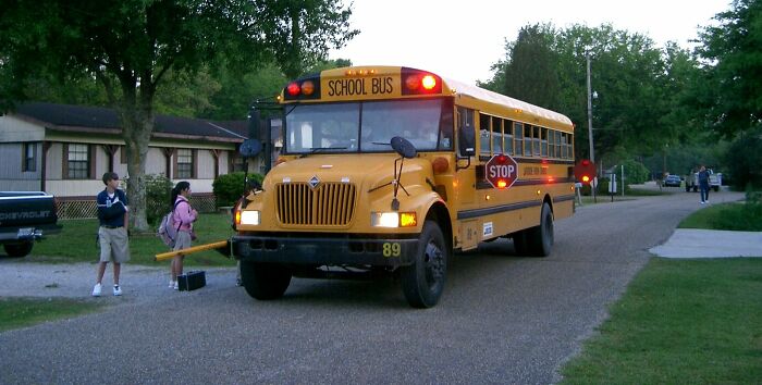 Til The Only Two Countries On The Planet That Make It Illegal To Pass A Stopped And Loading/Unloading School Bus Are The US And Canada