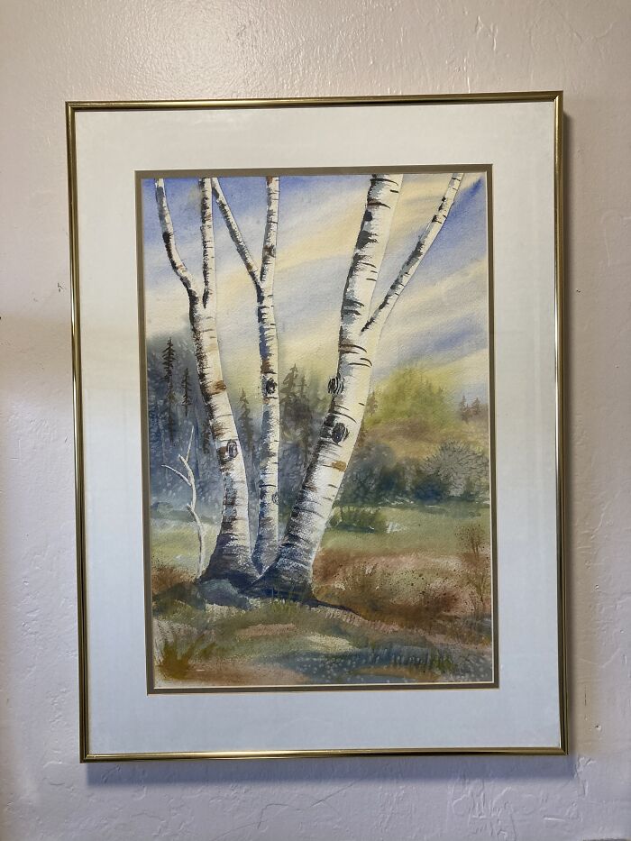 My Grandmother (Rip) Painted This, It’s All I Have Of Hers